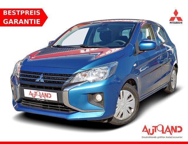 Blau Gebraucht 2021 Mitsubishi Space Star Kleinwagen | 11.990 € (Etwas zu teuer) - Bild 1/4