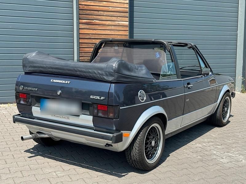 Blau Gebraucht 1985 VW Golf Cabriolet Sport Cabrio | 5.999 € - Bild 1/4