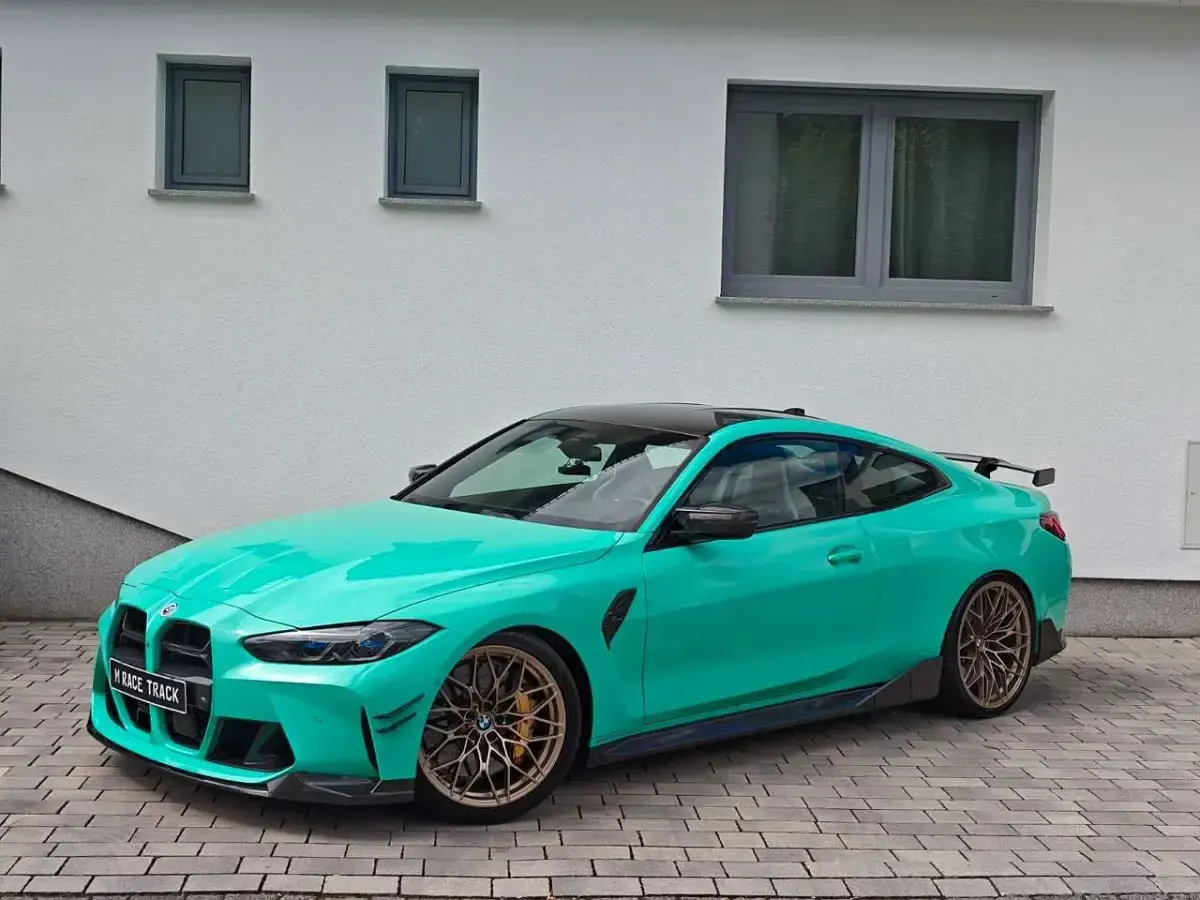 Gebraucht BMW M4 Competition Edition 610 PS (448 kW) 2021 Individual mintgrün Coupé