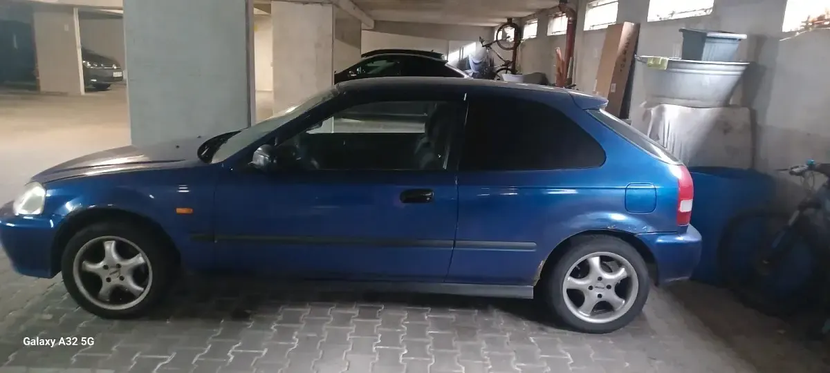 Gebraucht Honda Civic 2001 Blau Coupé