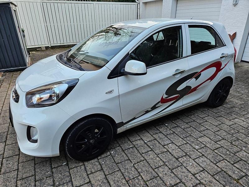 Gebraucht Kia Picanto 67 PS (49 kW) 2016 Weiß Kleinwagen