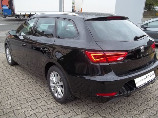 Gebraucht Seat Leon Style 110 PS (80 kW) 2018 Schwarz (metallic) Kombi
