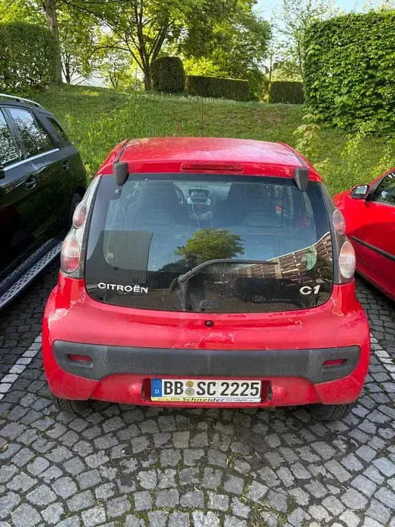 Gebraucht Citroën C1 Advance 68 PS (50 kW) 2007 Rot Kleinwagen