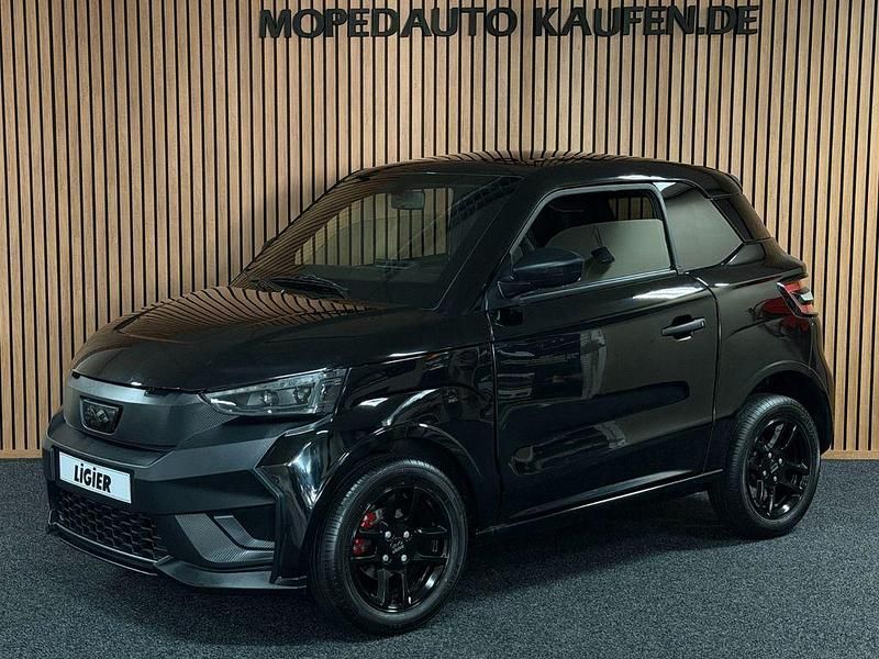 Neu Ligier JS50 2025 Schwarz Kleinwagen