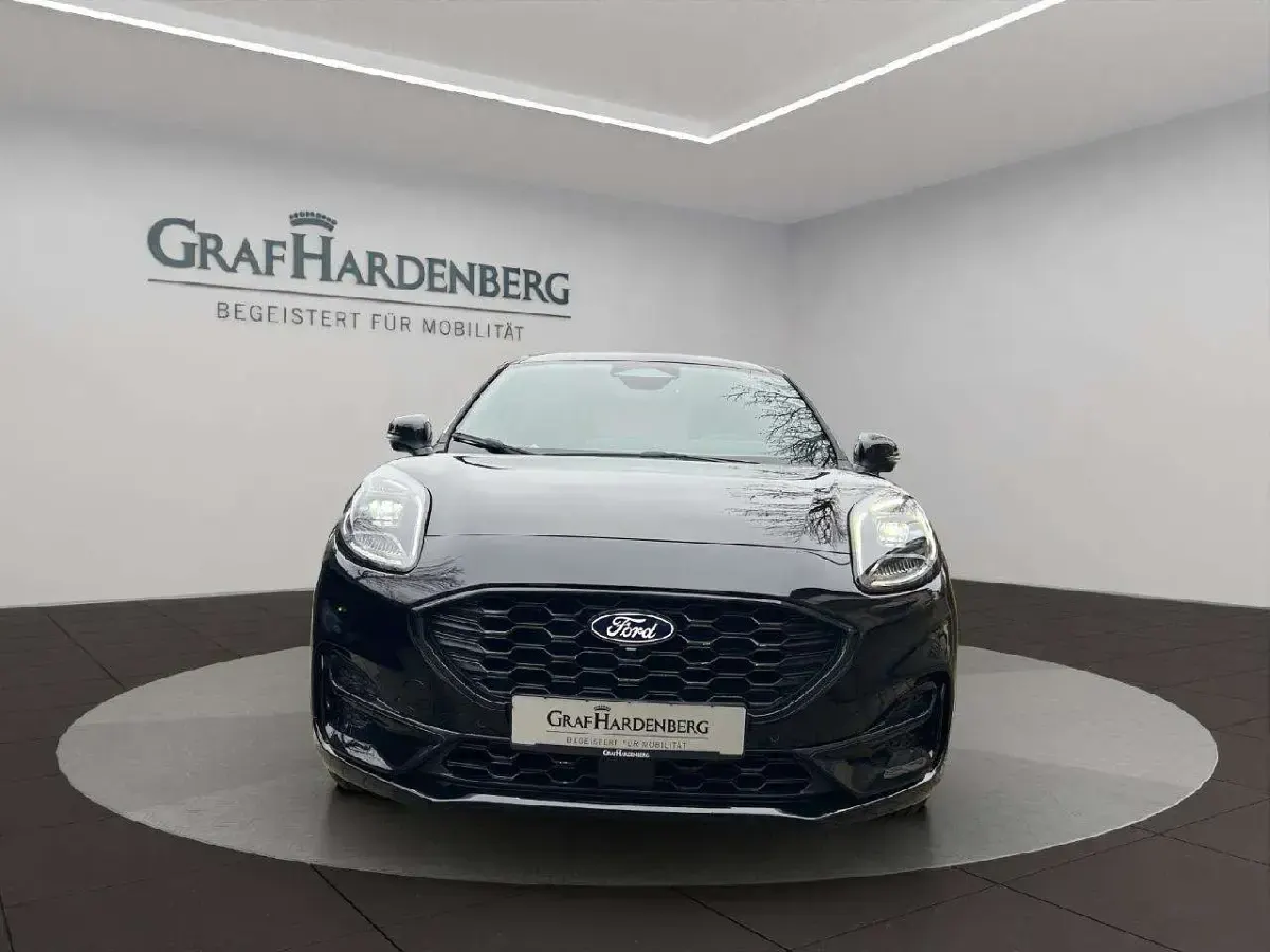 Neu Ford Puma ST-Line 125 PS (91 kW) 2025 Obsidianschwarz metallic SUV
