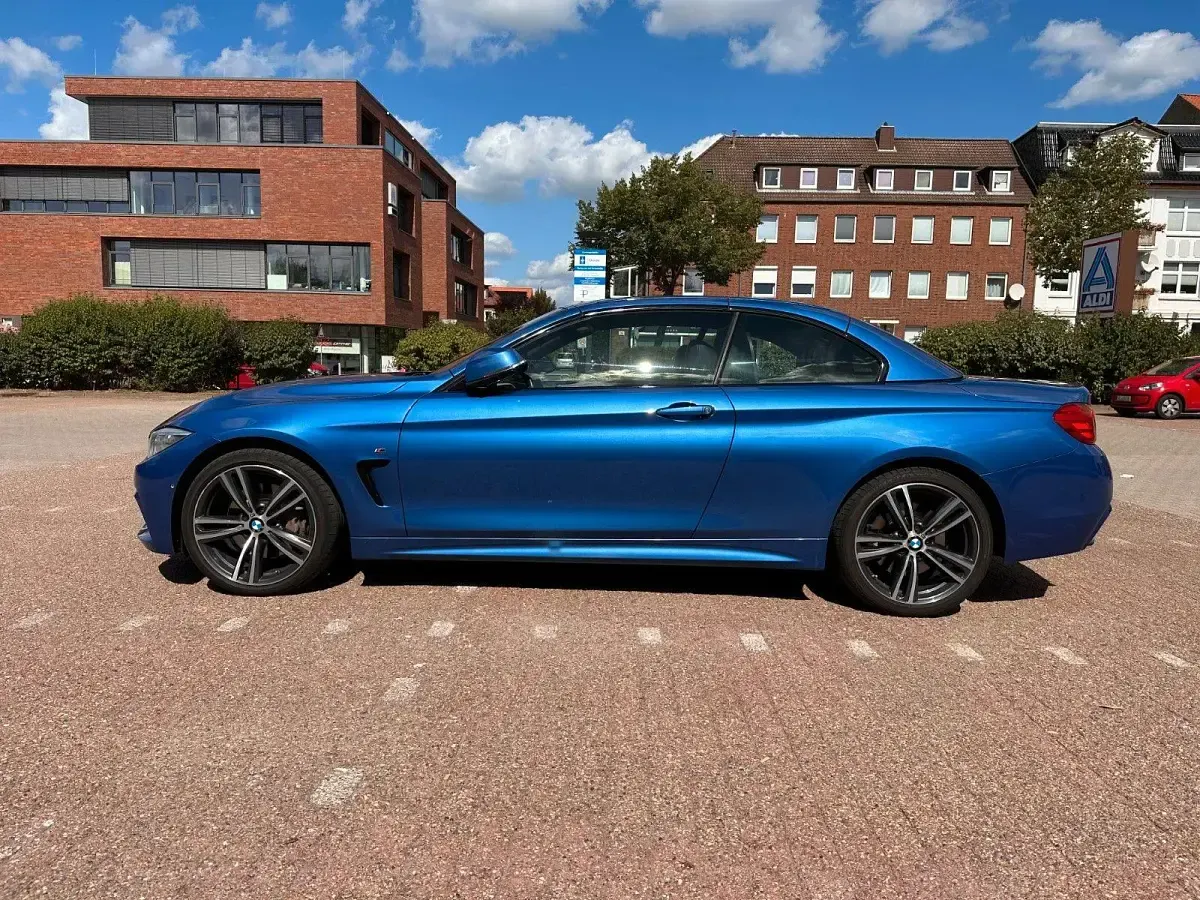 Gebraucht BMW 435 Luxury Line 313 PS (230 kW) 2014 Blau Cabrio