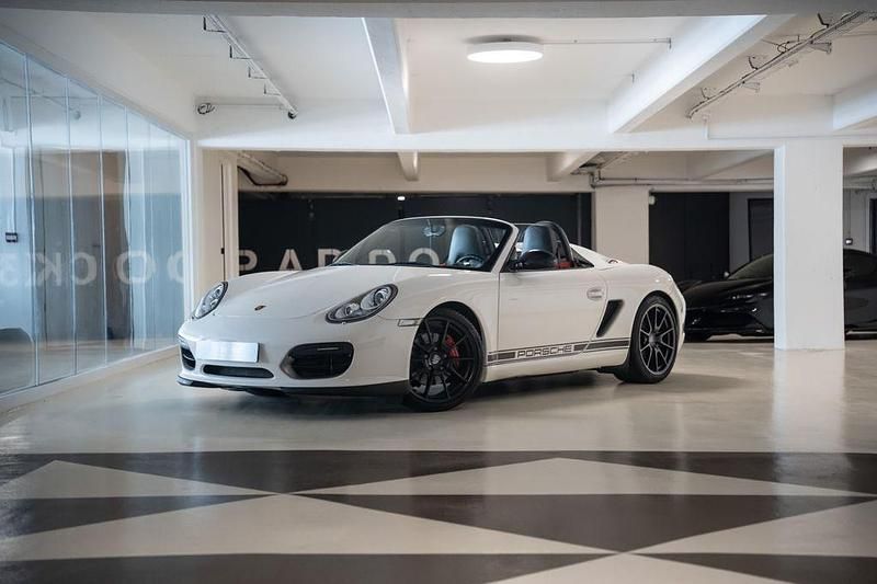 Weiß Gebraucht 2010 Porsche Boxster Spyder Cabrio | 74.900 € (Fairer Preis) - Bild 1/4