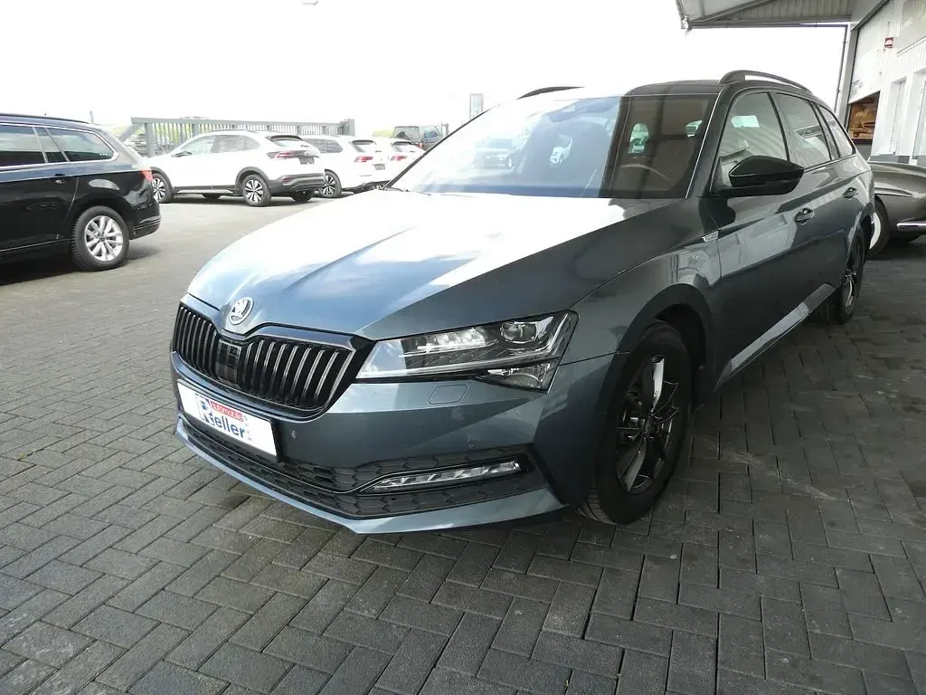 Gebraucht Skoda Superb SportLine 190 PS (139 kW) 2020 Grau Limousine