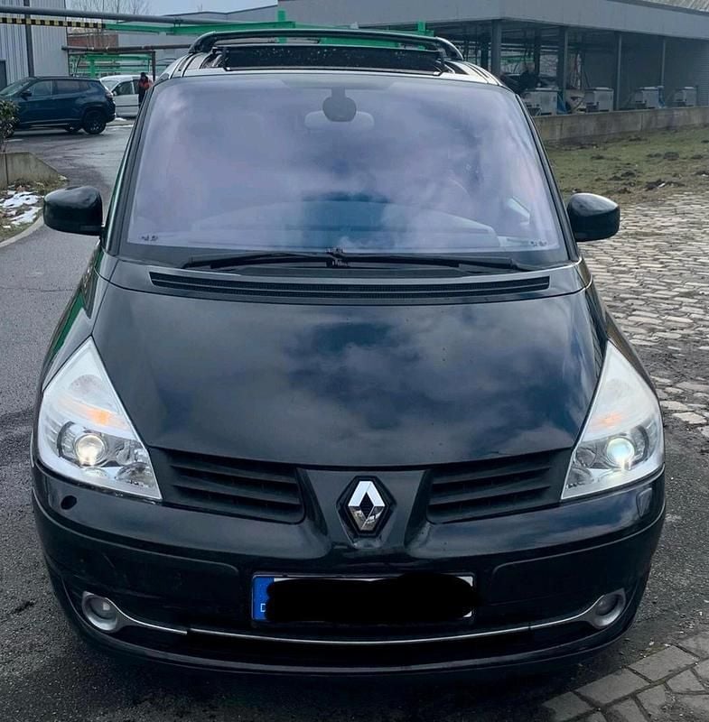 Gebraucht Renault Espace 173 PS (127 kW) 2010 Schwarz Van / Kleinbus