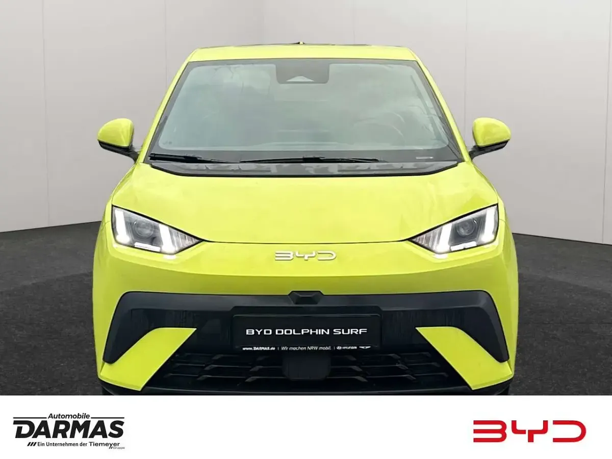 Nouvelle BYD Dolphin Surf Active 64 kW (88 ch) 2026 Vert Citadine