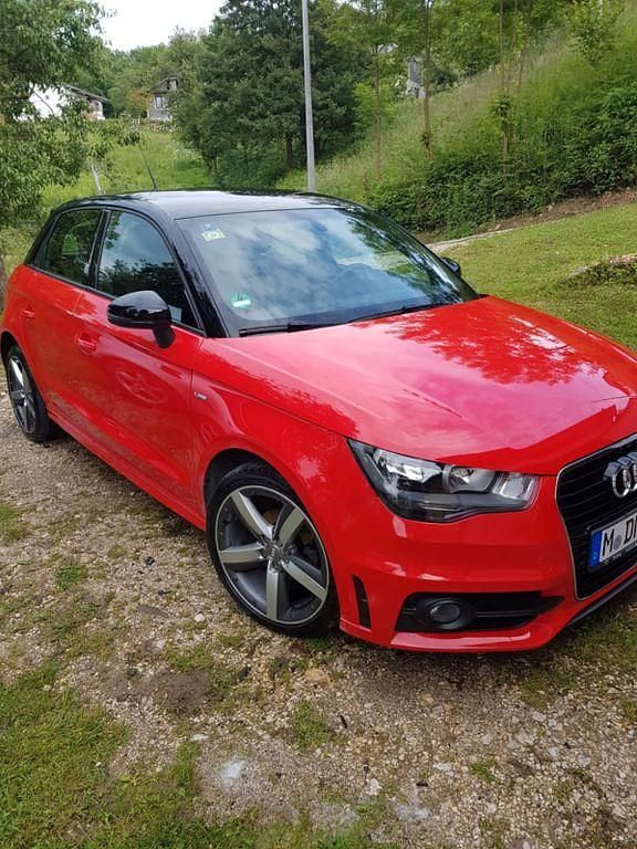 Rot Gebraucht 2014 Audi A1 Sportback S-Line Kleinwagen | 9.500 € (Fairer Preis) - Bild 1/3