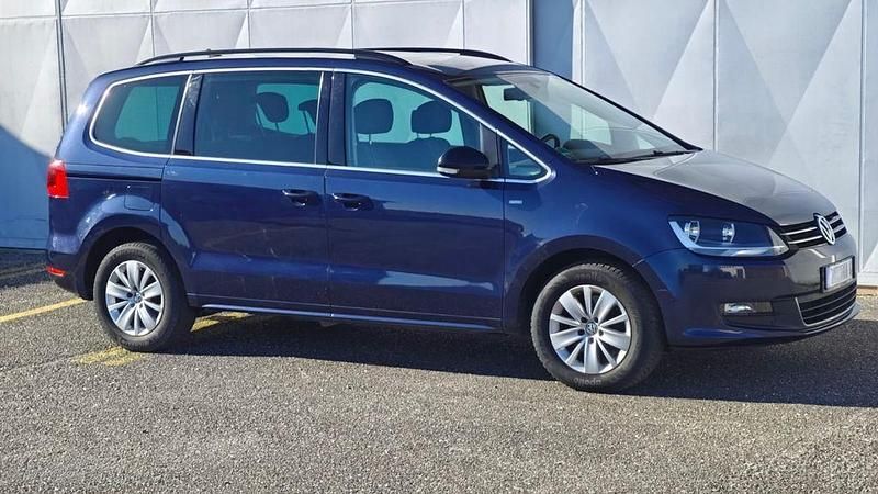 Gebraucht VW Sharan Match 140 PS (102 kW) 2012 Blau Van / Kleinbus