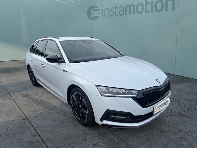 Weiß Gebraucht 2024 Skoda Octavia SportLine Kombi | 31.640 € (Fairer Preis) - Bild 1/2