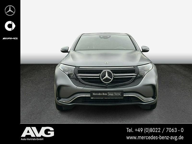 Gebraucht Mercedes EQC400 AMG line 300 kW (408 PS) 2020 Designo selenitgrau magno SUV