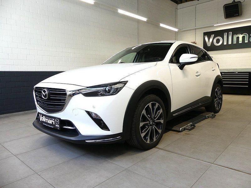 Weiß Gebraucht 2018 Mazda CX-3 Sports-Line SUV | 16.490 € (Fairer Preis) - Bild 1/4