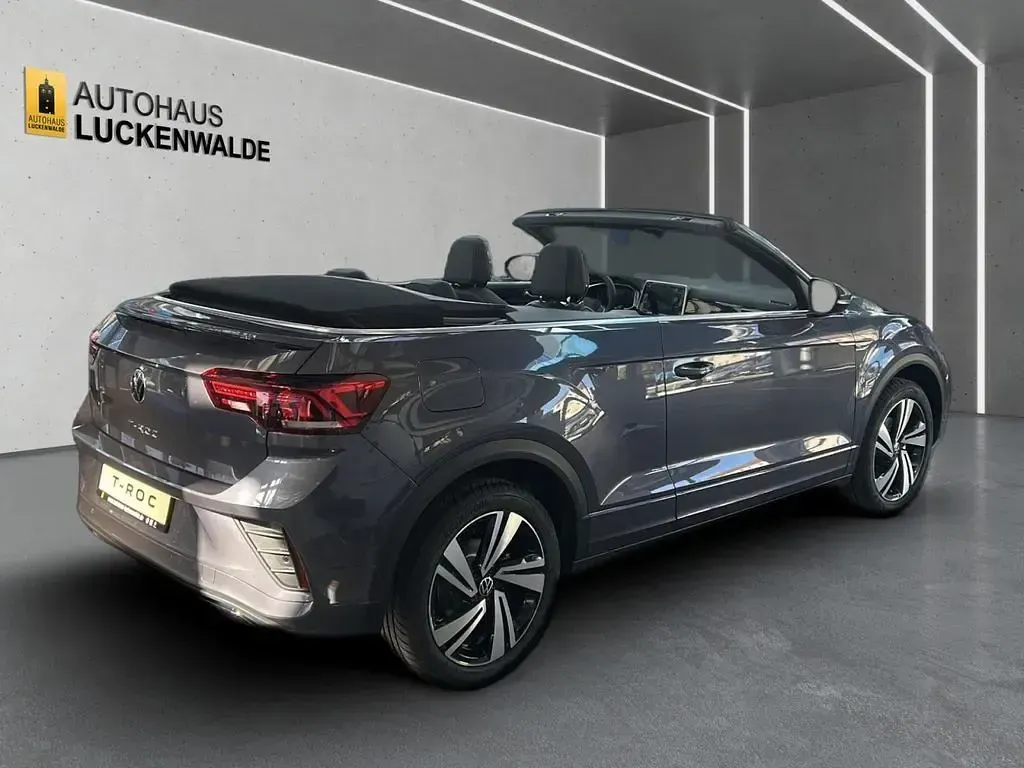 Neu VW T-Roc Cabriolet IQ Drive 150 PS (110 kW) 2025 Grau Cabrio