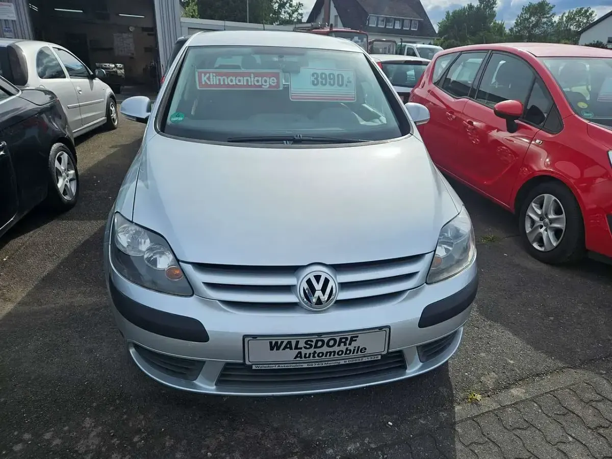 Gebraucht VW Golf Plus Cross Trendline 75 PS (55 kW) 2005 Silber Van / Kleinbus