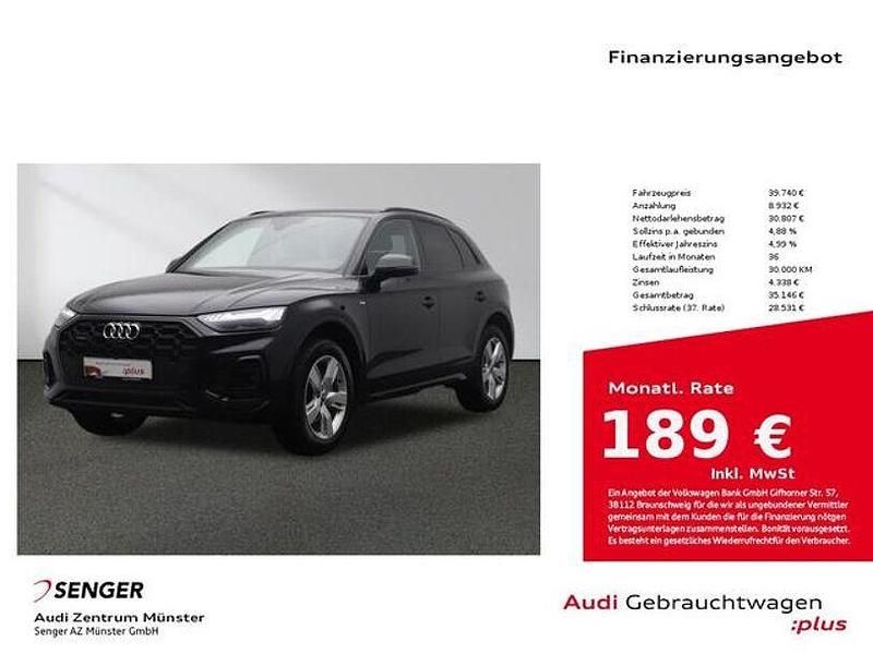 Mythosschwarz metallic Gebraucht 2022 Audi Q5 Ambiente SUV | 45.990 € (Fairer Preis) - Bild 1/4