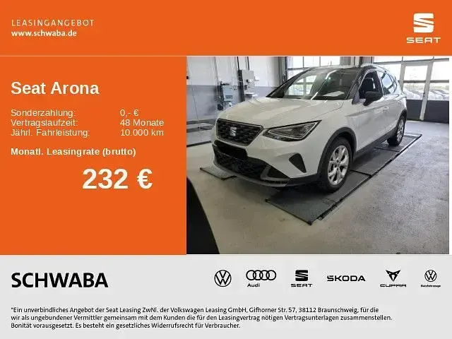 Gebraucht Seat Arona FR 116 PS (85 kW) 2024 Nevada weiß SUV