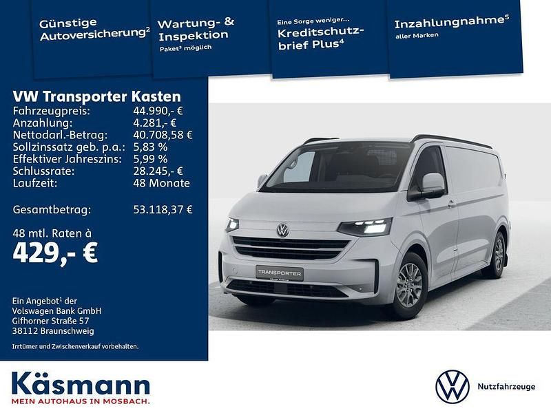 Grau Neu 2025 VW Transporter Van | 44.990 € - Bild 1/4