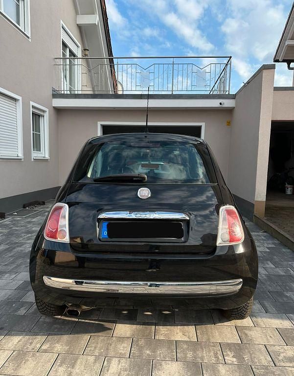 Gebraucht Fiat 500 Lounge 69 PS (50 kW) 2011 Schwarz Kleinwagen