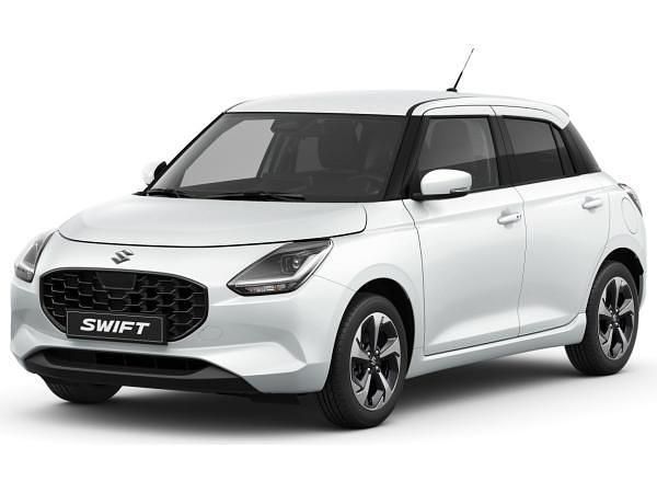 Neu Suzuki Swift Comfort+ 83 PS (61 kW) 2025 Weiß (pure white pearl metallic) Kleinwagen