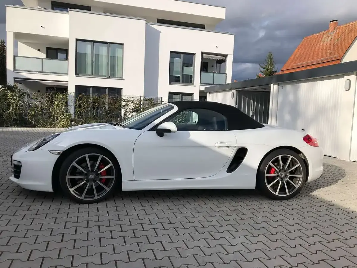 Gebraucht Porsche Boxster 315 PS (231 kW) 2013 Weiß Cabrio