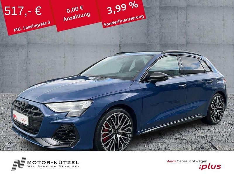 Ascariblau metallic Gebraucht 2024 Audi S3 Ambiente Limousine | 50.960 € (Fairer Preis) - Bild 1/4