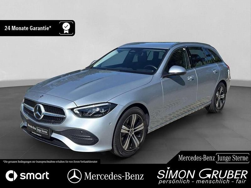 Lack hightechsilber (metallic) Gebraucht 2023 Mercedes C300 Advanced Kombi | 34.950 € (Superpreis) - Bild 1/4