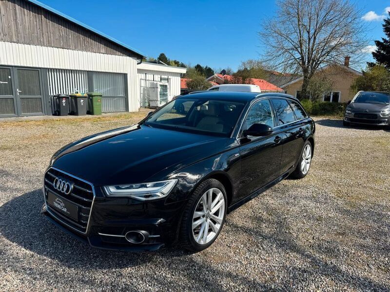 Schwarz Gebraucht 2018 Audi A6 S-Line Kombi | 18.300 € (Superpreis) - Bild 1/4