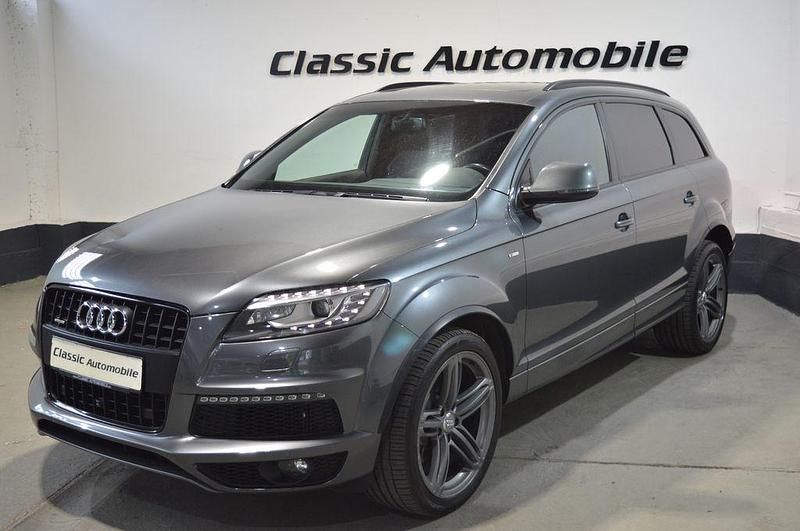 Grau Gebraucht 2014 Audi Q7 S-Line SUV | 18.300 € (Guter Preis) - Bild 1/4