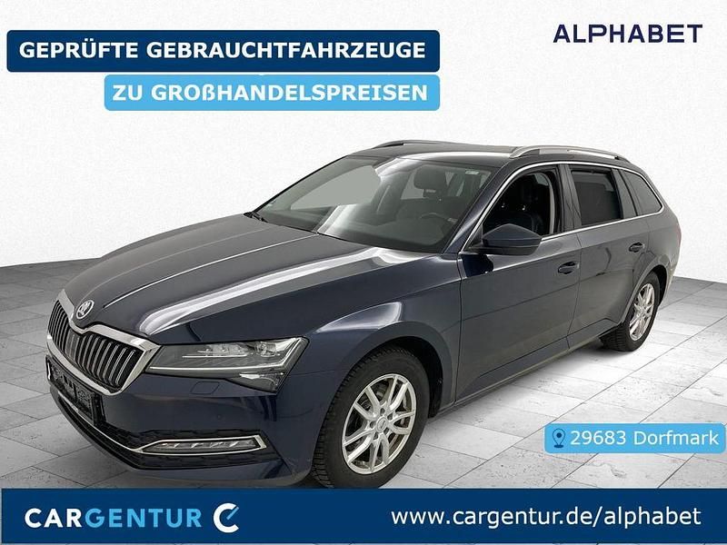 Gebraucht Skoda Superb Style 150 PS (110 kW) 2022 Plum blau metallic Kombi
