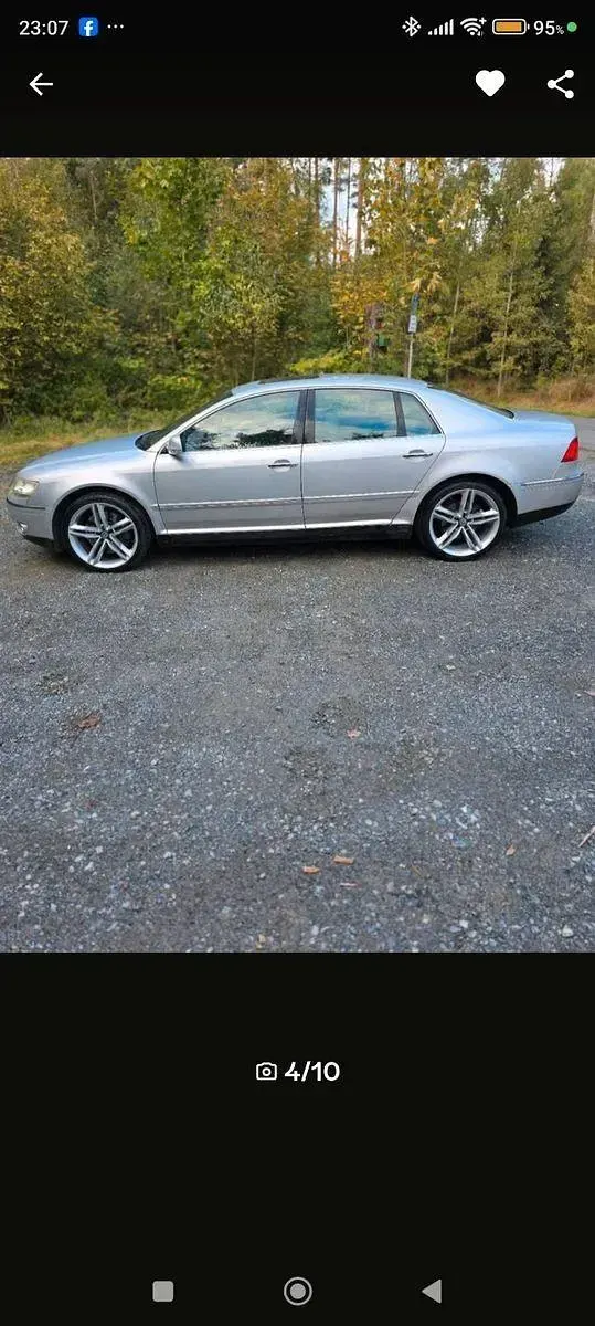 Gebraucht VW Phaeton 335 PS (246 kW) 2004 Silber Limousine