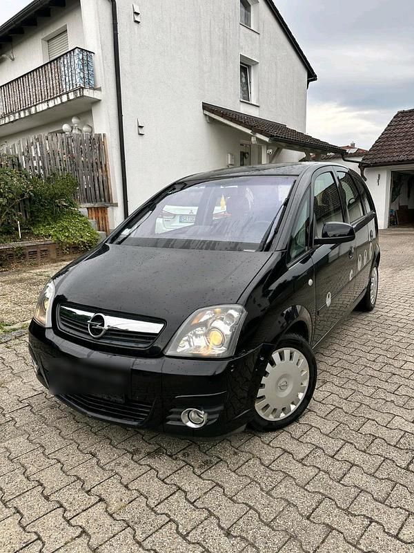 Schwarz Gebraucht 2008 Opel Meriva Van / Kleinbus | 499 € (Superpreis) - Bild 1/4