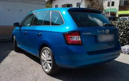 Gebraucht Skoda Fabia Clever 95 PS (69 kW) 2018 Blau Kombi