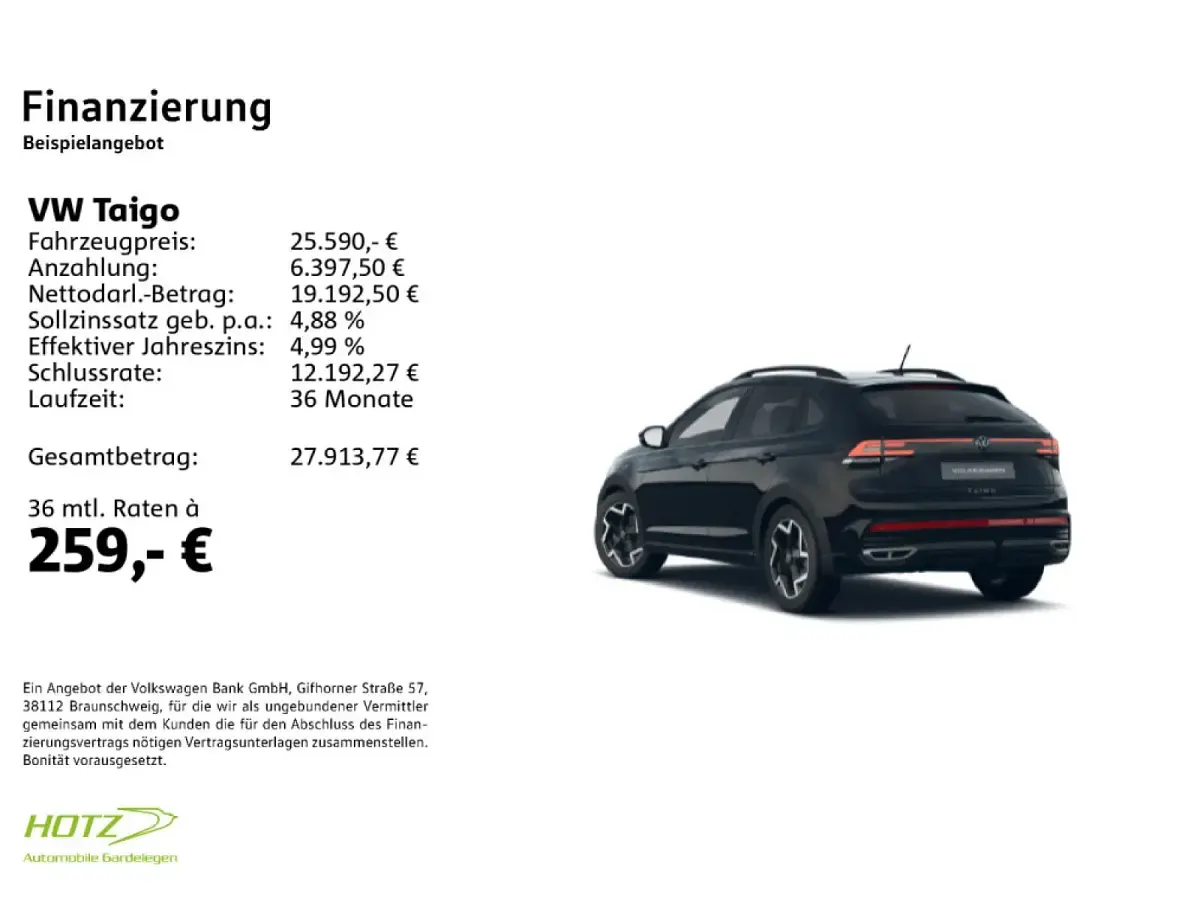 Gebraucht VW Taigo R-line 150 PS (110 kW) 2025 SUV