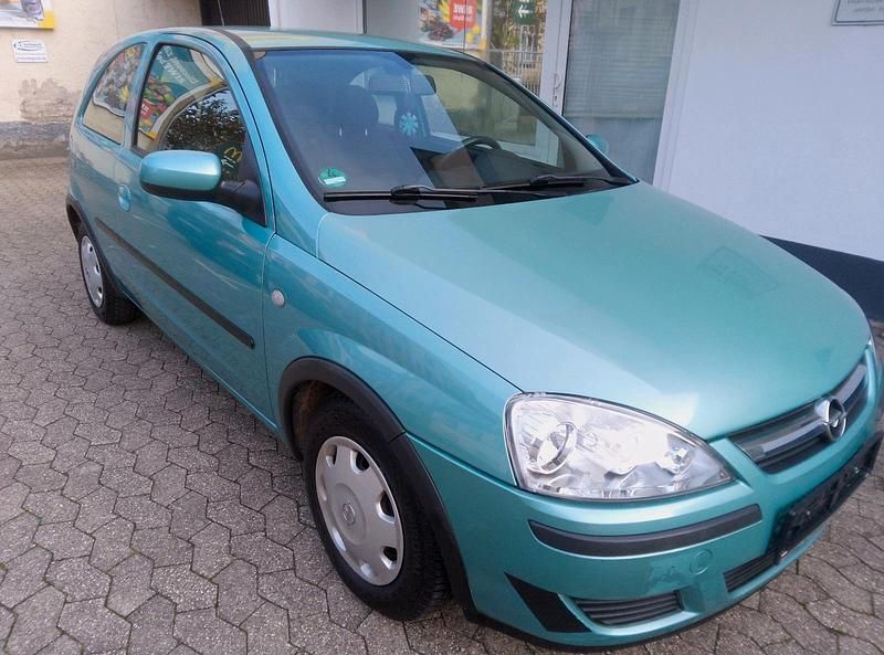 Grün Gebraucht 2004 Opel Corsa Kleinwagen | 1.800 € - Bild 1/4