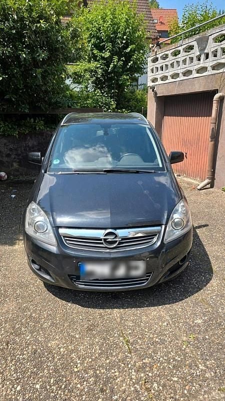 Gebraucht Opel Zafira 125 PS (91 kW) 2012 Schwarz Van / Kleinbus