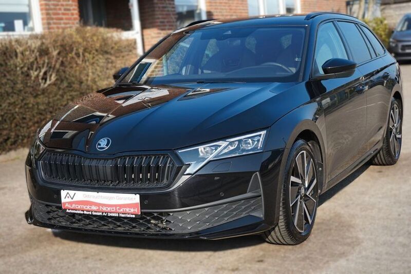 Schwarz Gebraucht 2024 Skoda Octavia SportLine Kombi | 33.590 € (Guter Preis) - Bild 1/4