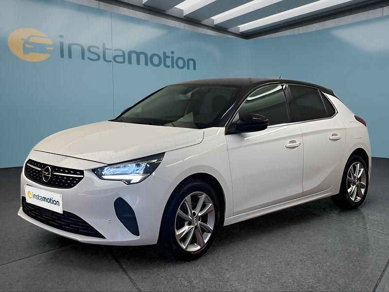 Weiß Gebraucht 2021 Opel Corsa Elegance Kleinwagen | 14.949 € (Teuer) - Bild 1/4