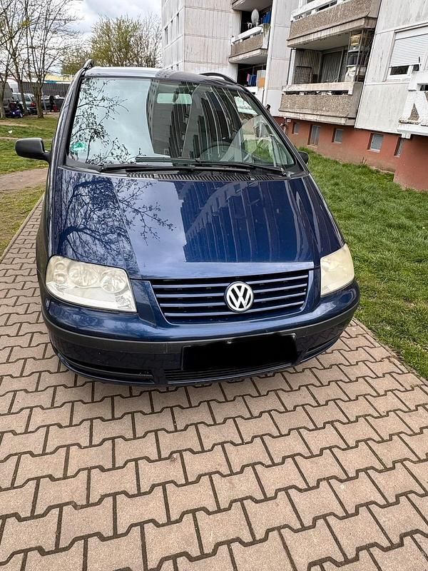 Gebraucht VW Sharan 116 PS (85 kW) 2003 Blau Van / Kleinbus