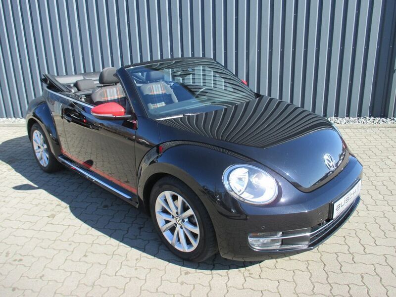 Deep black perleffekt Gebraucht 2015 VW Beetle CLUB Cabrio | 14.950 € (Fairer Preis) - Bild 1/4