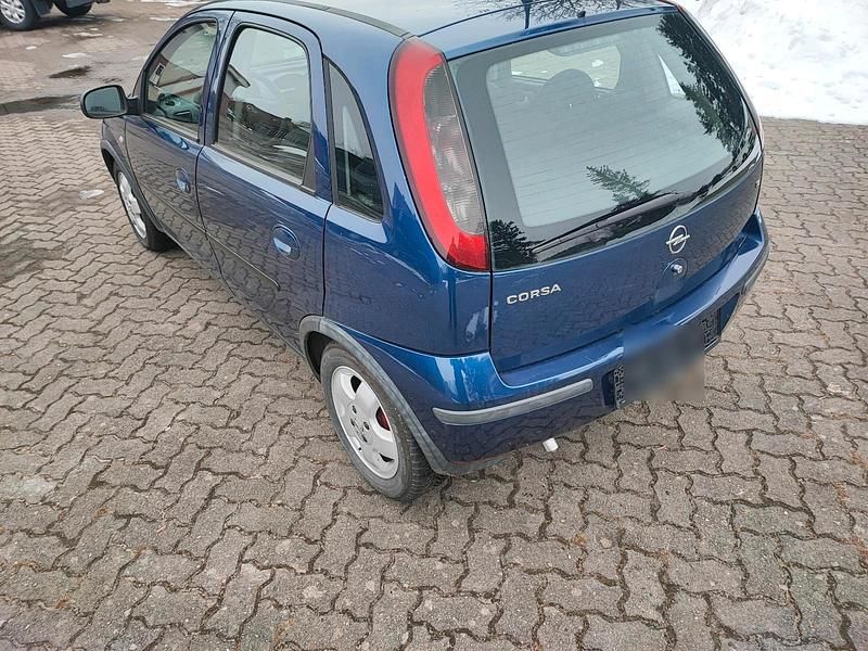 Gebraucht Opel Corsa 75 PS (55 kW) 2004 Blau Kleinwagen