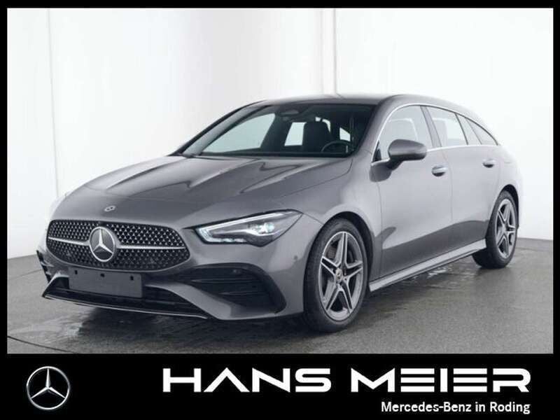 lack mountaingrau Gebraucht 2024 Mercedes CLA220 AMG Limousine | 37.840 € (Guter Preis) - Bild 1/4