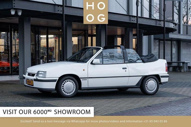 Weiß Gebraucht 1987 Opel Kadett Cabrio | 19.950 € - Bild 1/4