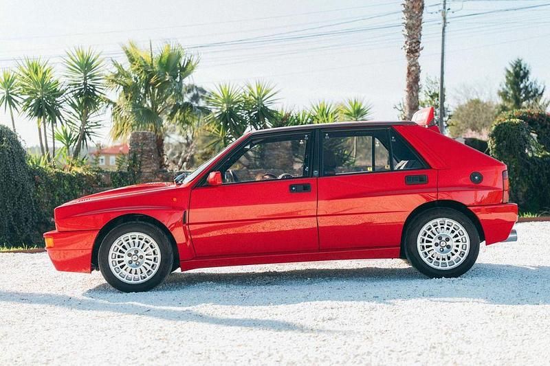 Gebraucht Lancia Delta 209 PS (153 kW) 1992 Rot Kleinwagen