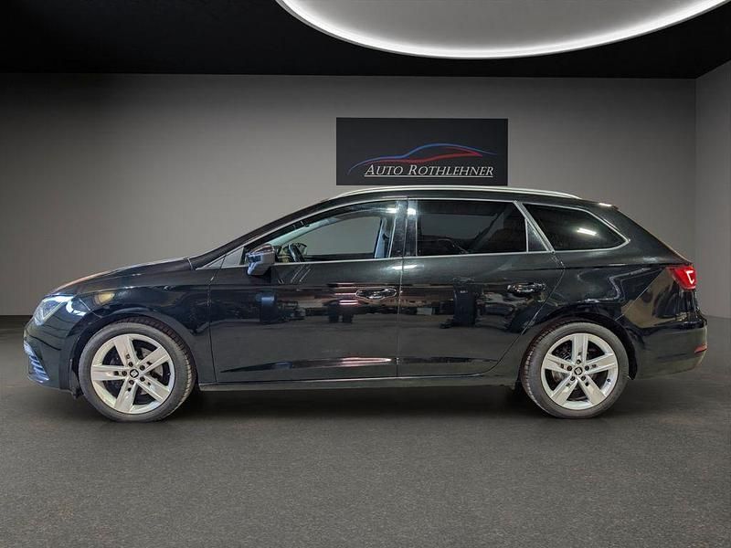 Usata Seat Leon ST FR 150 CV (110 kW) 2017 Nero Station wagon