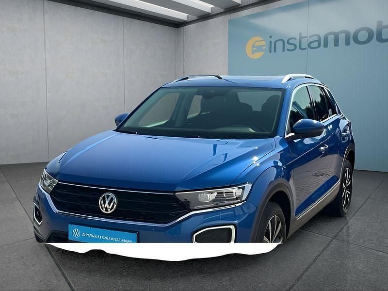 Blau Gebraucht 2020 VW T-Roc SUV | 25.649 € (Etwas zu teuer) - Bild 1/4