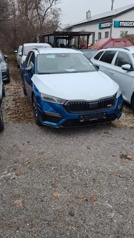 Gebraucht Skoda Octavia RS 200 PS (147 kW) 2021 Blau Kombi