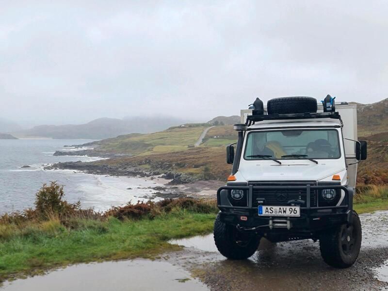 Weiß Gebraucht 1990 Mercedes G300 SUV | 32.000 € - Bild 1/4